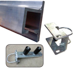 Aluminum Sliding Gate Track and Accessories