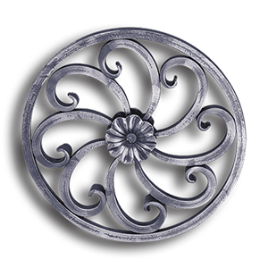 Forged Steel Rosettes