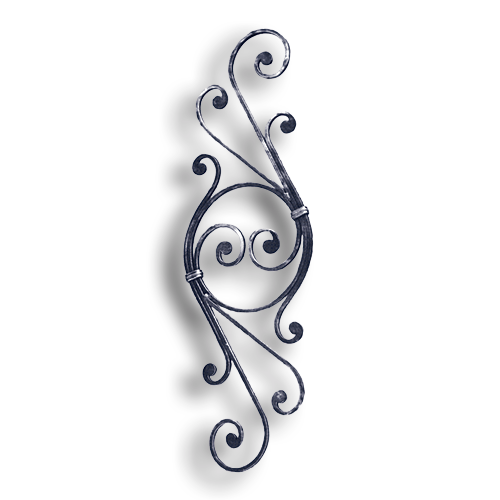 TS Distributors | Forged Steel Scroll Panel
