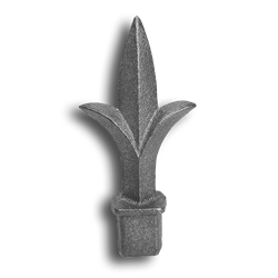1" Cast Iron Spear Point Finial cast iron spear point finial, cast iron finial, spear point finial, metal finial, fence accessories, cast iron fence accessories, fence posts, hip-knob, cast iron finials for sale, finials, spear finails, decorative finials, fence posts, ts distributors