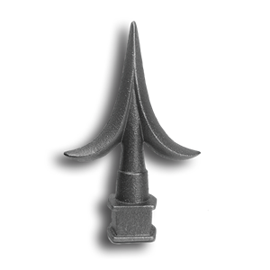 Cast Iron Spear Point Finial cast iron spear point finial, cast iron finial, spear point finial, metal finial, fence accessories, designmaster, cast iron fence accessories, fence posts, cast iron finials for sale, finials, spear finails, decorative finials, fence posts, ts distributors