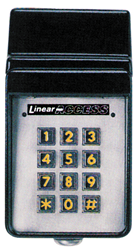 Linear Wireless Keypad Access control, gate operators, viking, doorking, liftmaster, apollo, eagle, swing gate, slide gate, BFT, Ramset, loop detctor, transmitter, 315 MHz, 2.0 technology, superior gate operaator, phobos, oxi receiver, residential swing gates, wireless keypads, ramset, electromagnetic lock ,Maglock, access controller, push to exit, proximity reader, cellular callbox, telephone entry system, board kit, intercom, photoeye kits, seco-larm, EMX, click2enter, emergency entry box, lead-acid battery, THALIA, conduit, screw connector, back-up power