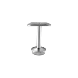 Inox Post Top Handrail Support - Fixed Position 90° stainless steel, tube system, post top, handrail support