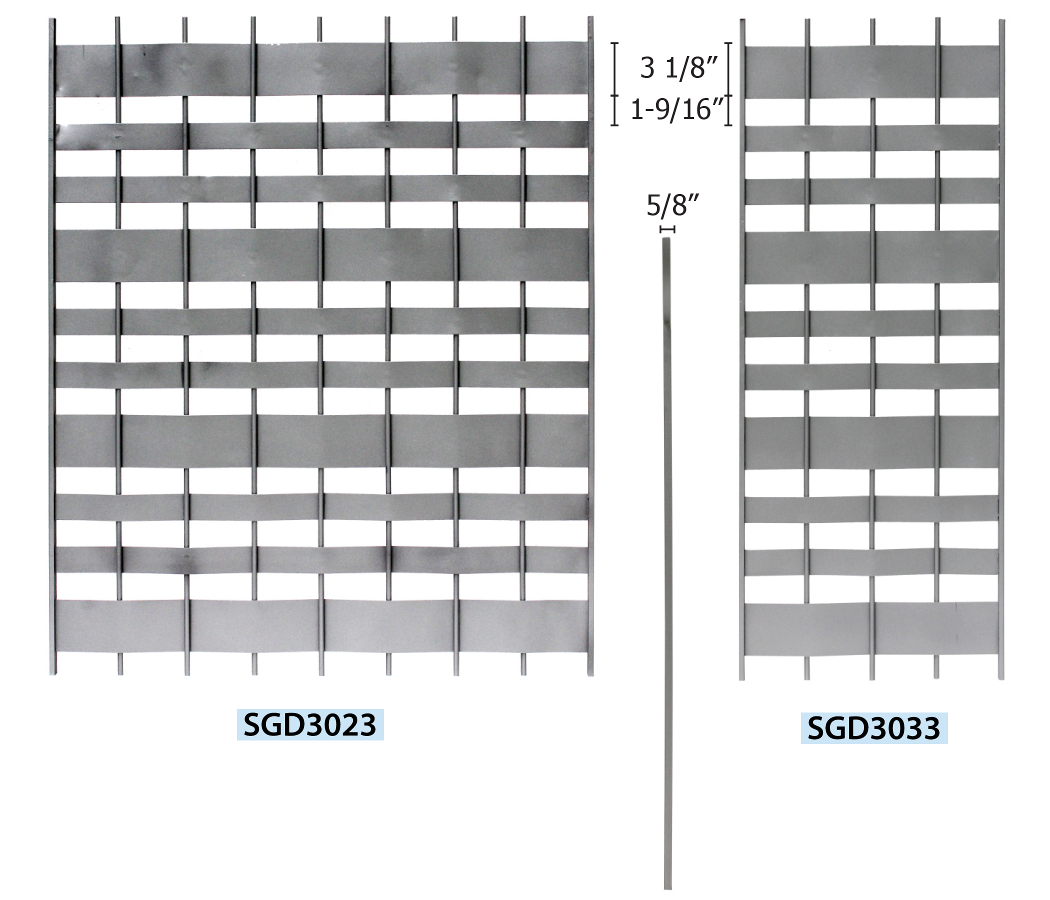 Rail Small Format Panel TS Distributors | Forged Rail Panel