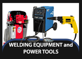 WELDING EQUIPMENT and POWER TOOLS