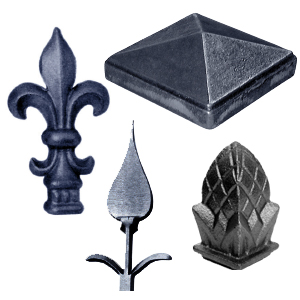Spears, Post Caps, Gate Tops & Finials