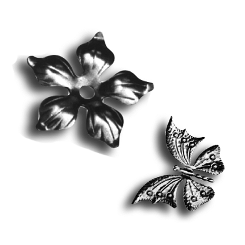 Steel Flowers & Butterflies