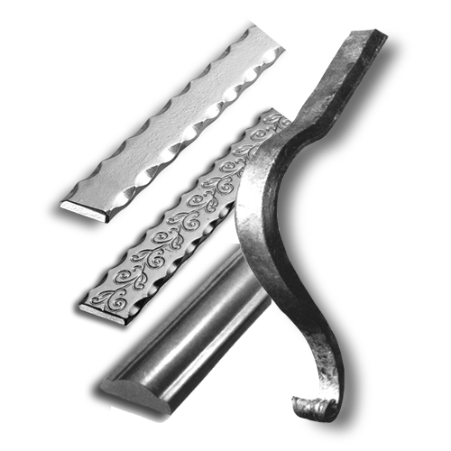 Decorative Steel Handrail & Matching Terminations