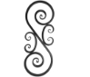 3/4"S-Scroll 11-3/8" x 30-1/4"  
