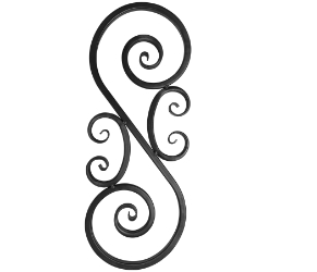 3/4"S-Scroll 11-3/8" x 30-1/4"  
