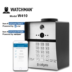 410 CELLULAR AT&T TELEPHONE ENTRY SYSTEM Watchman, cellgate, telephone entry system, video telephone, AT&T gate entry system, Verizon gate entry system