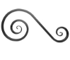 5/8" S-Scroll 10" X 20-3/8" 