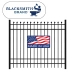 6  FT x 6 FT Extended Pressed Spear Top/Extended Bottom 4 Rail - EALSP37272