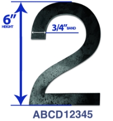 6" Helvetica Bold Numbers Custom Cut Metal Letters, Custom Cut Metal Numbers, Steel Numbers, Steel Letters, Aluminum Letters, Aluminum Numbers, Plasma Cut Design, Custom Design, Waterjet Cut, Custom Cut Wood Designs, Custom Cut PVC, custom cut steel designs, Custom Cut Stainless Steel