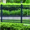 Aluminum 4-Rail Flat Top / Extended Bottom 6 FT X 6 FT Fence System 