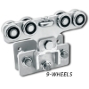 Cantilever Gate Rollers galvanized gate track, guide track, top mounting track, top mount gate guide, top mount cantilever, cantilever gate system, cantilever wheels