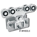 Cantilever Gate Rollers - HAC3019MT