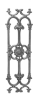 Cast Iron Baulster - Side Backed Out 