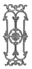 Cast Iron Baulster - Side Backed Out 