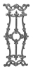 Cast Iron Baulster - Side Backed Out 