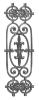 Cast Iron Baulster - Single-Faced 