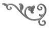 Cast Iron Gate Topper or Insert 