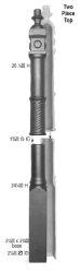 Cast Iron Post with Top - The Brittany 