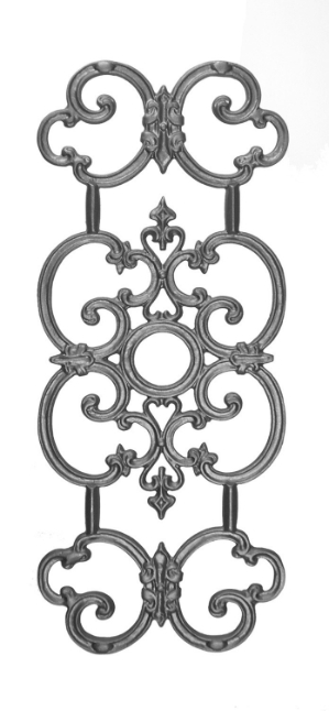 Cast Iron Victorian Design Panel Cast iron panel, panel, victorian design, victorian panel, fence panels, metal panels, decorative panels, ts distributors