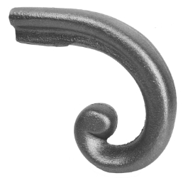 Cast Iron Volute Handrail End 