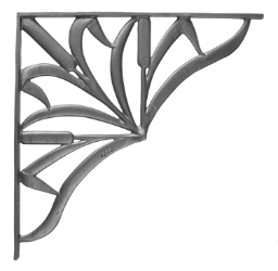 Cattail Corner Bracket 