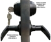 Economy Passage Lever - MCLBL31