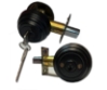 Economy Standard Duty Double Cylinder Deadbolt <meta name="word="economy deadbolt, double cylinder deadbolt, black matte deadbolt, deadbolt for door, best price deadbolt, concealed mounting screws on deadbolt, polished brass deadbolt, antique brass deadbolt, Grade 3 deadbolt">