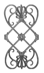 Elegant Doric Railing Panel 