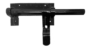 Steel Slide Bolt - LARGE gate hardware, gate closer, lockey, adjustable hydraulic, fence, self-closing, hinge set, door closer, gate locks, swing gate, exit control hardware, deadlocking gate, free exit push, handle converter, sliding gate lock, code lock, mechanical lock, gate keeper, safety gate latch, magna-latch,  heavy-duty exit, back catch, gate latch, barrel bolt, barrel hinge, piano hinge, weldable hinge, cane bolt, drop bolt, tru-close, lokklatch, self closing hinge, magnatic latch, security keeper, locinox, bar adaptor, bat-wing hinge, steel mailbox, aluminum sliding gate track, trolley wheels, sliding door track bracket