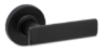 Kwikset Breton Lever Breton lever, kwikset lever, satin nickel lever, matte black lever, square handle, black handle, brushed silver handle, brushed silver lever, passage lever, non locking lever