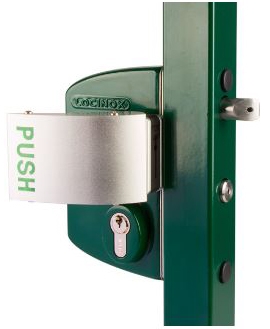 Locinox Free Exit Push Handle gate hardware, free exit push, Locinox push handle