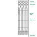Milan Fence Panel - FW62681