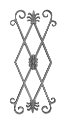 Modern Panel Cast iron panel, panel, victorian design, victorian panel, fence panels, metal panels, decorative panels, ts distributors