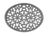 Oval Vent Facade Cast iron casting, cast iron panels, panels, fence panels, decorative fence panels, decorative panels, metal panels, oval design, oval design panel, ts distributors