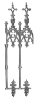 European Renaissance Railing - Picket Fence 