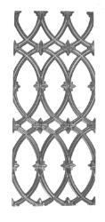 Cast Iron Cathedral Panel Cast iron panel, panel, cathedral design, cathedral panel, fence panels, metal panels, decorative panels, ts distributors