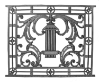 Panel - Decorative Cast Iron Panel Cast iron casting, cast iron panels, panels, fence panels, decorative fence panels, decorative panels, metal panels, decorative metal cutting casting, ts distributors