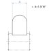 Round Glass Clamp for Flat Surface - SFE11600000