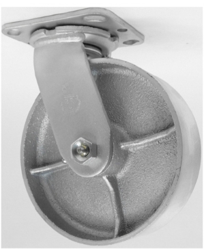 Semi-Steel Swivel Casters with Roller Bearing 