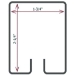 Sliding Door Track - HA30112