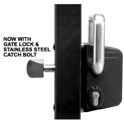 Sliding Gate Lock sliding gate lock, locinox, stainless steel catch bolt, stainless steel catch bolt