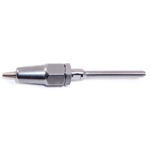 Swageless Male Threaded Terminal for 5MM Wire Rope cable system, stainless steel, swageless, male threaded, 5MM, wire rope