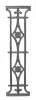 Traditional Railing Panel - Continuous Railing 
