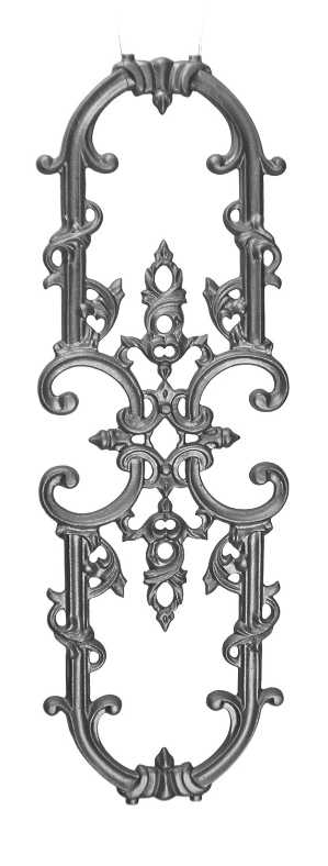 Traditional Railing Panel Cast iron panel, panel, gothic design, gothic panel, fence panel, metal panels, decorative panels, ts distributors