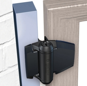 Tru-Close Adjustable, Self-Closing Gate Hinges - 3-7/8" gate hardware, gate closer, lockey, adjustable hydraulic, fence, self-closing, hinge set, door closer, gate locks, swing gate, exit control hardware, deadlocking gate, free exit push, handle converter, sliding gate lock, code lock, mechanical lock, gate keeper, safety gate latch, magna-latch,  heavy-duty exit, back catch, gate latch, barrel bolt, barrel hinge, piano hinge, weldable hinge, cane bolt, drop bolt, tru-close, lokklatch, self closing hinge, magnatic latch, security keeper, locinox, bar adaptor, bat-wing hinge, steel mailbox, aluminum sliding gate track, trolley wheels, sliding door track bracket